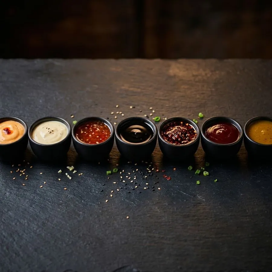 Sauces at Wokara Huddersfield