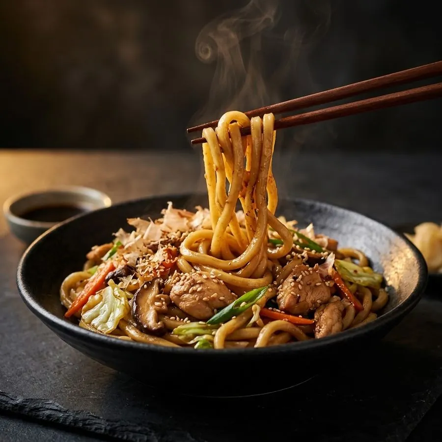 Stir Fried Noodles at Wokara Huddersfield
